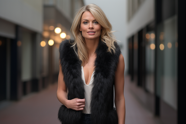 Fur Gilet